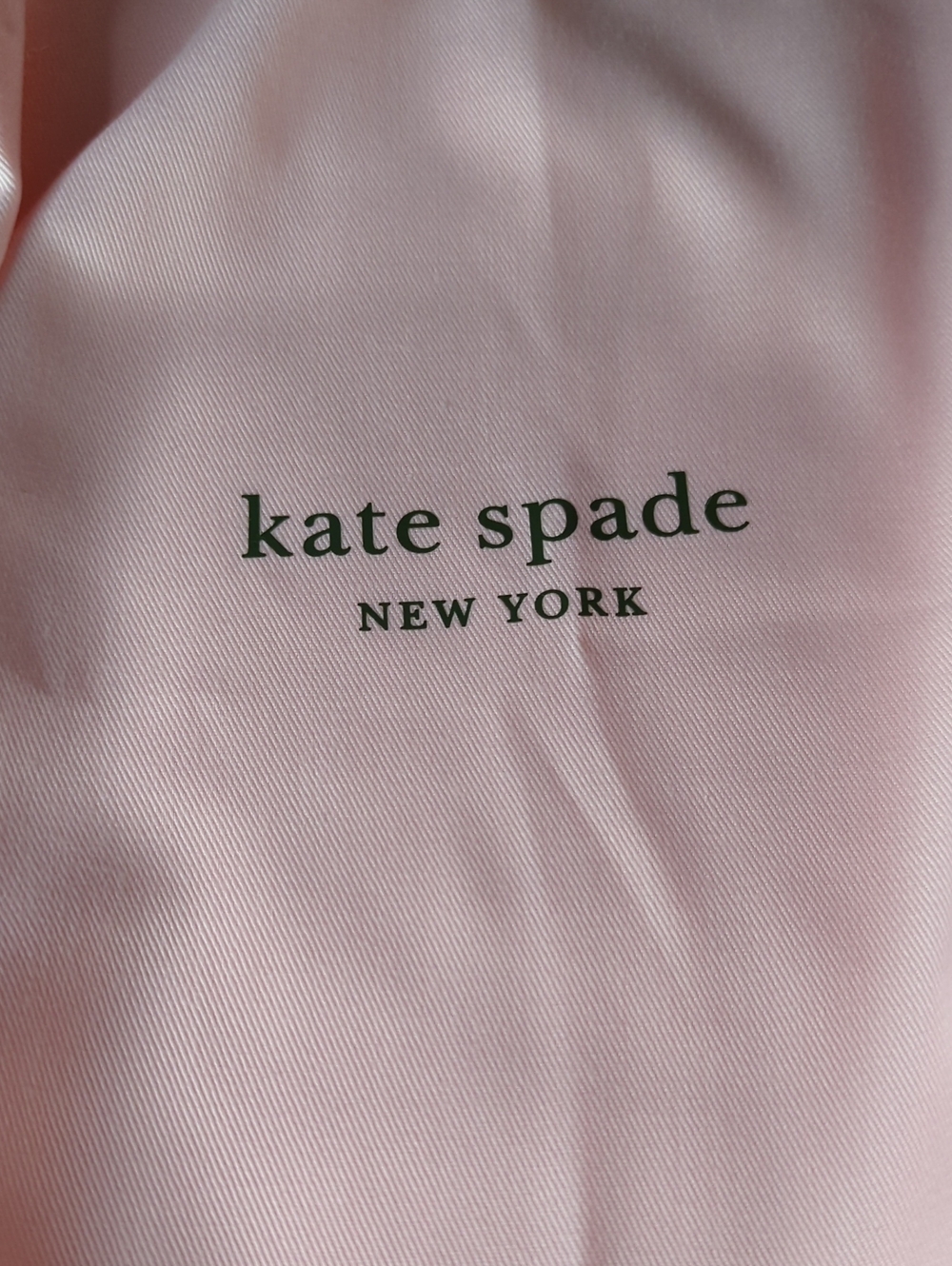 kate spade Dust Bag